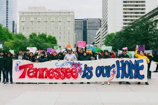 The Tennessee Immigrant & Refugee Rights Coalition offers English Innovations classes, blending collaborative, in-person English learning with online tools. (TIRRC Votes)