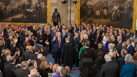 Four of the five richest men in the world attended the inauguration of President Donald Trump on Monday, Jan. 20, 2025. (Wikimedia Commons)