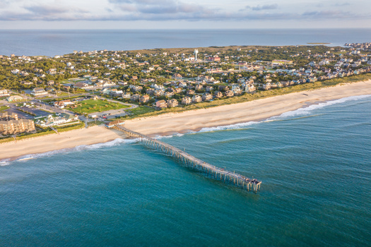 The Outer Banks is a 200-mile stretch of barrier islands spanning three counties. (oldmn/Adobe Stock)