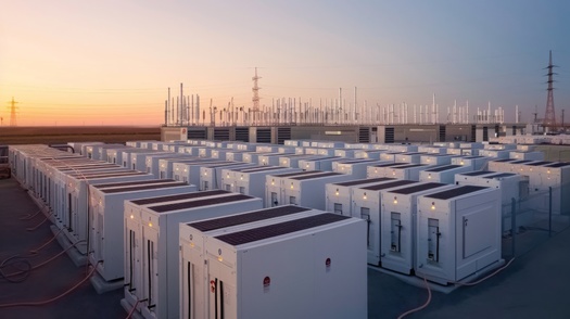A planned battery system in Texas would reduce carbon emissions by more than 150,000 tons per year. (Adobe Stock / AI)