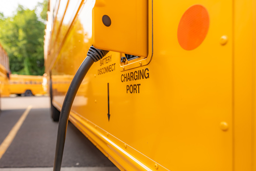 According to industry estimates from last fall, nearly 5,000 electric school buses are in operation across the United States. (Adobe Stock)