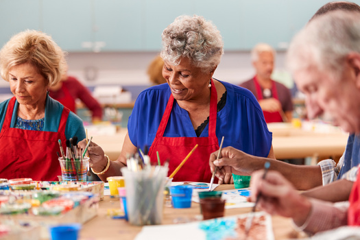 Art Pharmacy tracks well-being scores using standardized tools for anxiety and depression and a scale for loneliness, assessing participants' progress after each 