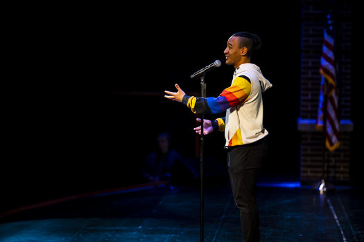 Iowa City poet Caleb Rainey had a banner year in 2024, saying many of his 'wildest dreams came true.' (Arts Midwest)