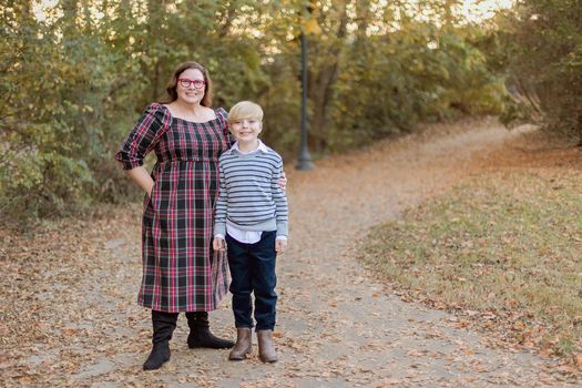 Jen Fisher's son Raleigh has received all the recommended vaccines for a child his age but his mother still worries about potential exposures given faltering vaccination rates in Tennessee. She said even a weakened form of virus could send him to the emergency room. (Sarah Jones Portraits)
