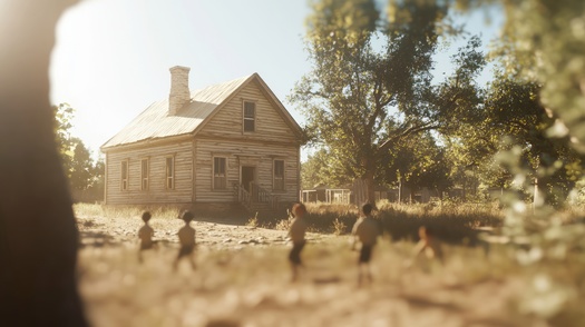Rosenwald Schools served rural Black communities across 15 southern states, from Maryland to Texas. (Adobe Stock/AI)
