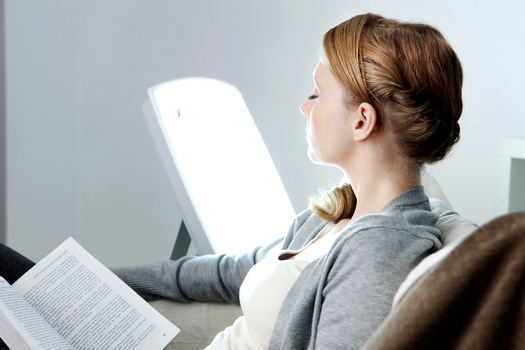 Light therapy can be especially effective for treating seasonal affective disorder, particularly when used in the morning. One study found 61% of patients experienced symptom remission after consistent use. (Adobe Stock)