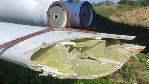 Clean energy projects, including wind farms, continue to be developed at a rapid pace. Policymakers and industry officials are sorting out how to avoid seeing retired parts become piles of waste. (Adobe Stock)