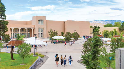 Immigration law allows ICE agents to enter public areas of a university campus without a warrant, but students have the right to remain silent. (UNM.edu)