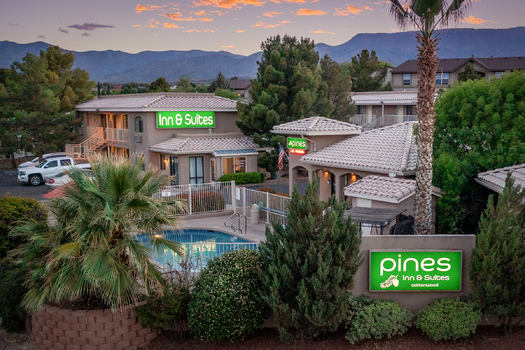 Last September, The Pines Inn and Suites in Cottonwood was able to cover 70% of the business' solar-installation cost with a $32,000 reimbursement from REAP and $23,000 from the renewable energy Investment Tax Credit. (Anna May Cory)