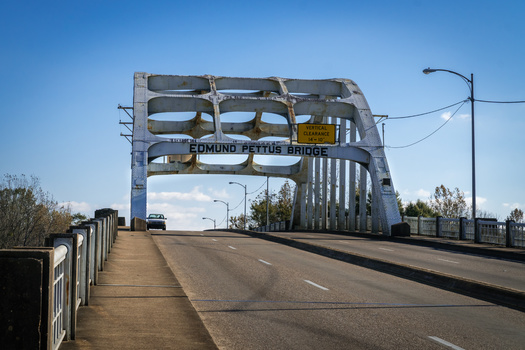 On March 7, 1965, police and state troopers brutally attacked civil rights marchers on the Edmund Pettus Bridge in Selma, Ala. Known as Bloody Sunday, the violence left many injured and sparked national outrage, fueling the fight for voting rights. (Adobe Stock) 