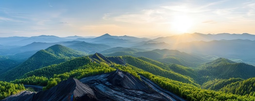 Coal is mined in 22 of West Virginia's 55 counties, according to federal data. (Adobe Stock AI/generated Image)