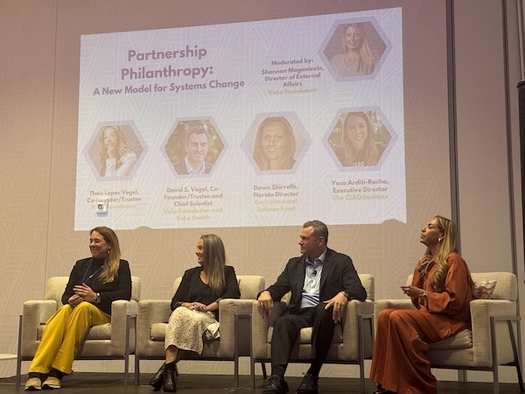 Nonprofits face a funding cliff as recent executive orders and federal cuts create uncertainty nationwide. Experts in philanthropy addressed the issue at the Climate Corrections Conference in Orlando. (Trimmel Gomes)