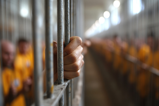 Almost one-half million Americans are jailed each year while awaiting trial. Many are there because they cannot post a cash bond to guarantee their appearance in court. (Adobe Stock/AI)