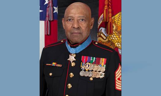 U.S. Marine John Canley of Arkansas was a recipient of the United States military's highest award for valor, the Medal of Honor, for his actions in 1968 during the Battle of Hue. (Congressional Medal of Honor Society)