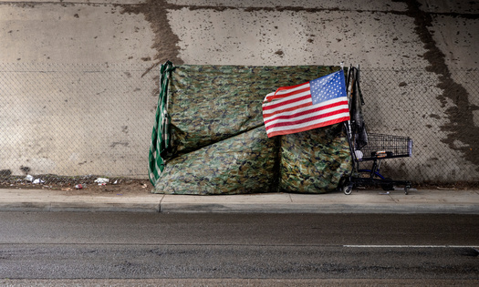 Between 2023 and 2024, more than 30,000 military veterans around the United States experienced some form of homelessness. (Adobe Stock)