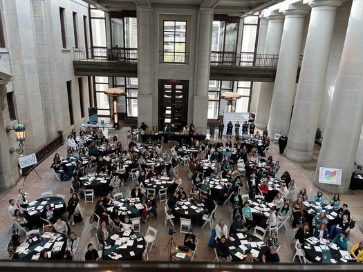 In 2024 alone, Ohio's rape crisis centers responded to more than 40,000 helpline calls and educated 95,000 Ohioans about sexual violence prevention efforts. (Talyr Ucker-Lauderman of OAESV)