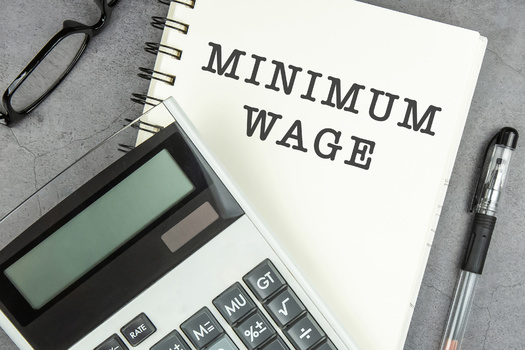 The current minimum hourly wage in Nebraska is $13.50. The Legislature is considering a bill to upend a voter approved measure in 2022 that would raise the wage $1.50 an hour until it reaches $15 in 2026. (Adobe Stock)