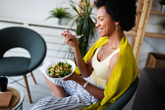In addition to gut health benefits, many researchers say reducing meat consumption and increasing plant-based foods can help lower greenhouse gas emissions, conserve water and reduce the environmental footprint of food production. (NDABCREATIVITY/Adobe Stock)