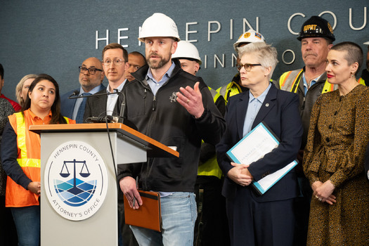 This month, labor organizations and Hennepin County authorities announced a historic wage theft prosecution for Minnesota. (Photo courtesy of Fair Contracting Foundation of Minnesota)