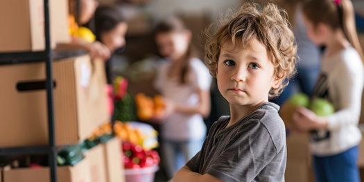 More than 40% of the 157,000 Nebraskans who receive SNAP benefits are children, according to the Center on Budget and Policy Priorities. (Adobe Stock) 