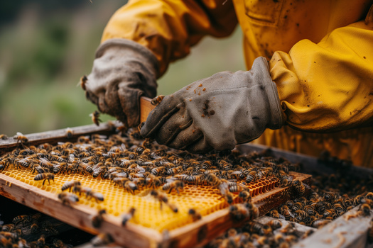 Bumblebee colonies have annual life cycles, according to the ZYWang Lab at the University of Washington, where researchers study natural social behavior changes in aging bees. (Adobe Stock)