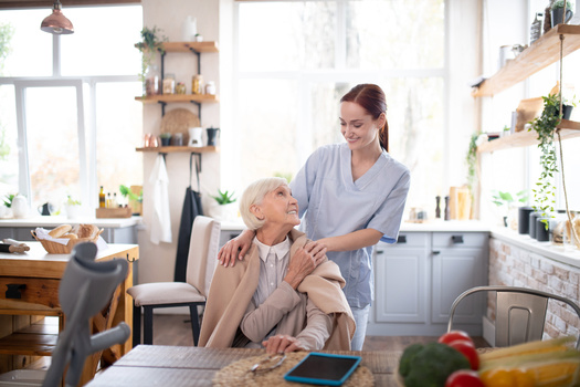 Family caregivers face higher risks of heart attack, stroke and mental health issues, but research shows having just four hours of respite each month can significantly improve their health and well-being. (zinkevych/Adobe Stock)