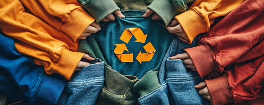 Between 65 and 92 million tons of textile waste ends up in landfills each year, according to the Environmental Research and Education Foundation. (Adobe Stock)