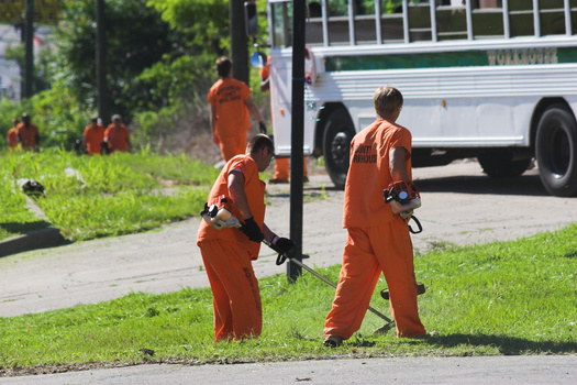 Reform advocates say people in America's prisons are often forced to work, and if they refuse or say they can't handle the working conditions, they can be punished. (Adobe Stock)