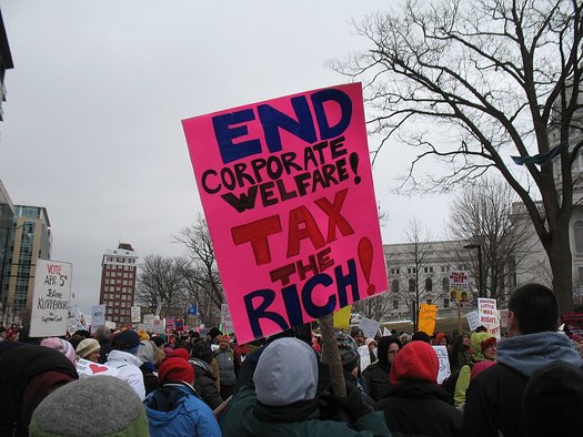 Under Republican President Dwight D. Eisenhower, people who earned more than $400,000 a year paid a top tax rate of 92%. Today's top rate is 37%. (Yuri Keegstra/Wikimedia Commons)