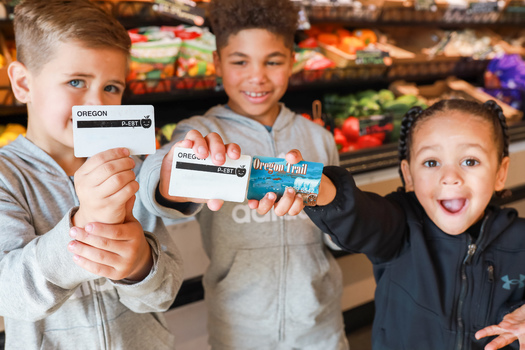 En 2022, los nios representaron aproximadamente el 40 % de todos los participantes del SNAP. (Natalie Kiyah, Oregon Food Bank)