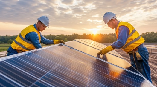 Researchers found between 2010 and 2018, more than 60% of solar projects faced National Environmental Policy Act-related litigation. (Adobe Stock/AI)