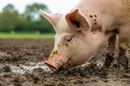 In Iowa, the United States' largest pork producer, factory farms produce 109 billion pounds of manure annually, more than any other state, according to the U.S. Department of Agriculture. (Adobe Stock)