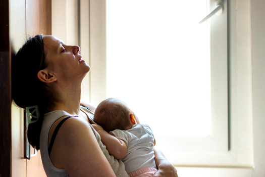 Only about 25% of the 1 million women in the United States experiencing a mental health crises during pregnancy or postpartum receive treatment. (Adobe Stock)