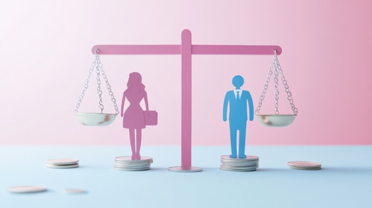 Women in Iowa make roughly 79 cents for every dollar a man makes. The gap widens for women of color, according to the Bureau of Labor Statistics. (Adobe Stock) 