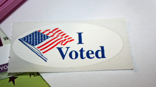 PHOTO: 'I Voted' sticker