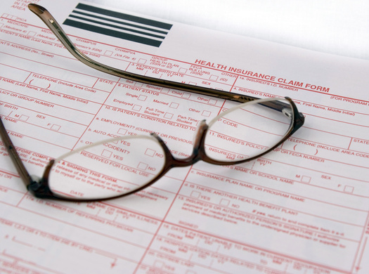 PHOTO: Health insurance documents