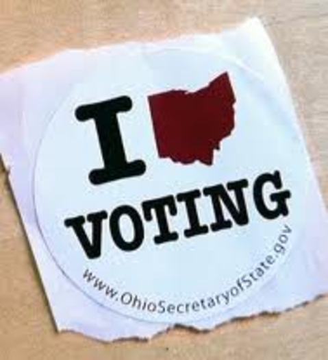 image: Ohio voting sticker