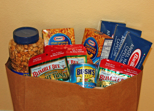 PHOTO: bag of groceries. Photo credit: Deborah Smith