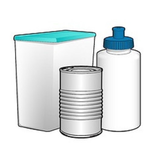 IMAGE: Graphic of plastic and aluminum containers. Courtesy of fda.gov.