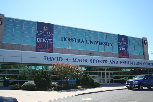 The David S. Mack Sports and Exhibition Complex at Hofstra University, site of the second presidential debate. Courtesy Hofstra University