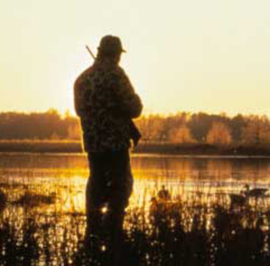 Photo: Hunter in Sunrise   Courtesy of: NWF