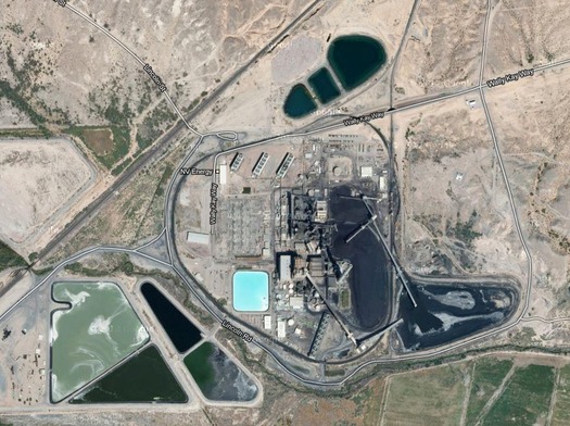 PHOTO: Reid Gardner power plant from above. Google images. 
