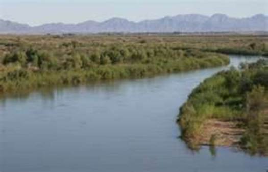 Colorado River near Yuma. Photo Credit: California Blog