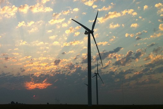 Photo: Indiana wind farm   Photo credit: Leigh DeNoon 