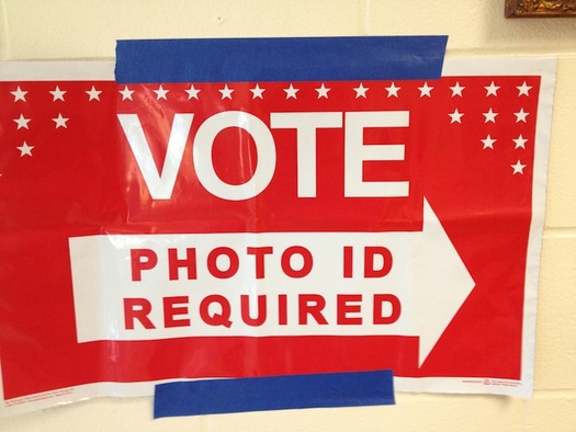 Photo ID Required - Credit Blake Farmer