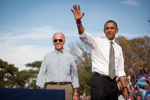 Photo: President Barack Obama and Vice President Joe Biden. Courtesy of Barack Obama for President
