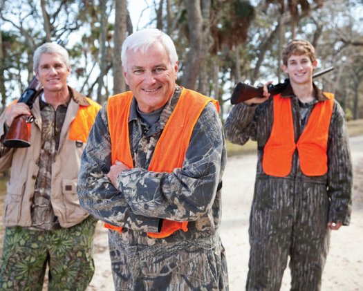 PHOTO: Hunters are being encouraged to be 'heart smart' as they hit the fields and woods for deer season. Photo courtesy of the American Heart Association.