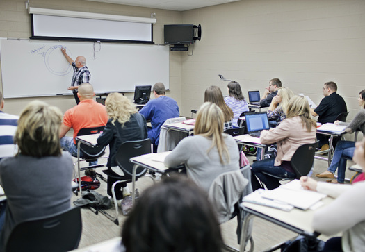 PHOTO:  More than 100,000 students attend Kentucky community colleges.  Credit: Chris Witzke, Kentucky Community and Technical College System