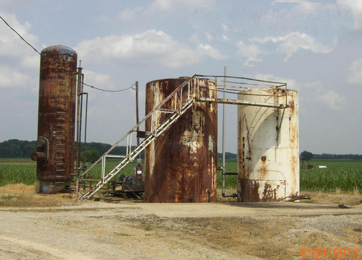 PHOTO: Picture of Morrow County injection well. Courtesy Donna Carver.