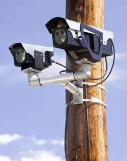 Photo: License plate reader camera. Courtesy: ACLU of NC